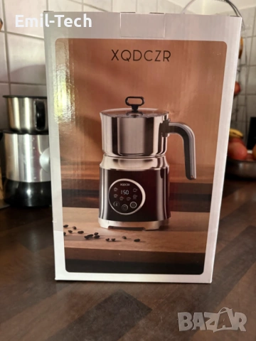 Уред за млечна пяна 6-в-1 XQDCZR 800 мл + термо чаша подарък, снимка 13 - Кани - 54510532