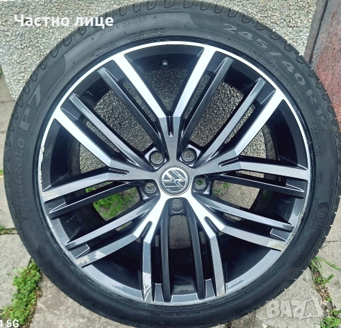 Продавам 1бр.оригинална 19-ка джанта с лятна гума за Пасат Alltrack 