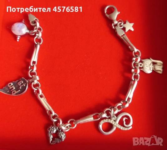 сребро 925 налични маркировки, снимка 4 - Колиета, медальони, синджири - 54195111