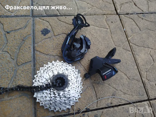 Сет 9 скорости за велосипед колело Shimano deore свалени от 29 цола 