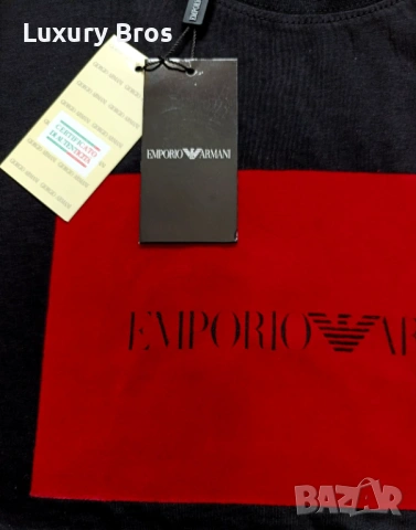 Мъжки тениски Armani, снимка 5 - Тениски - 54666642