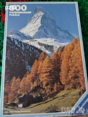 Пъзел "Cervino” Ravensburger 1987г. 500 части 