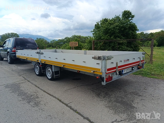 Ремарке Платформа Eduard P4 3000 кг, снимка 3 - Ремаркета - 54653287