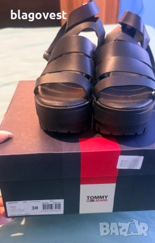 Дамски сандали Tommy Jeans, снимка 7 - Сандали - 54283586