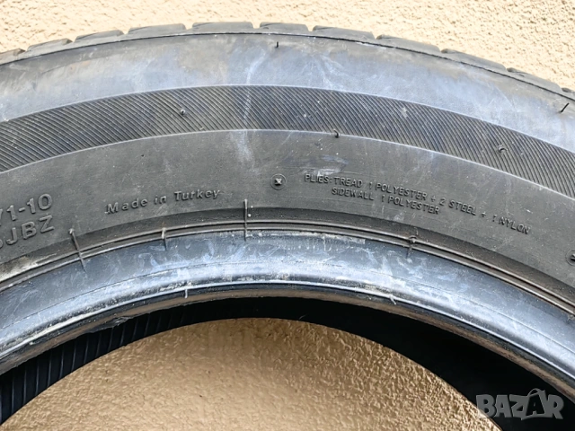 185/65R15 Bridgestone Лятна 7мм грайфер, снимка 5 - Гуми и джанти - 54544977