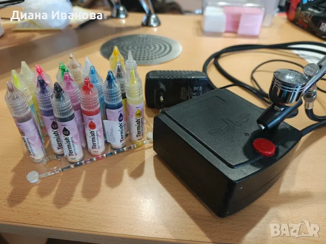 Аерограф и бои за аерограф на Termish