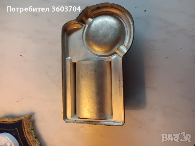 винтидж табакера пепелник, снимка 8 - Антикварни и старинни предмети - 54776224