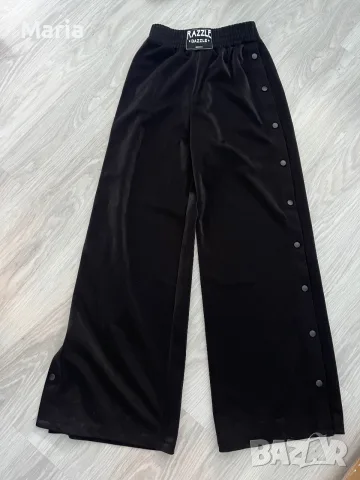 Bershka Razzle Dazzle комплект топ и широк панталон XS, снимка 2 - Комплекти - 55514155