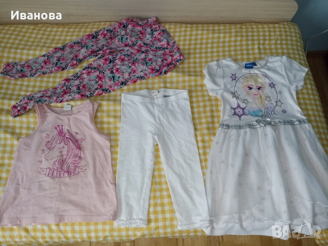Детски дрехи за момиче 116/122см, снимка 2 - Детски комплекти - 54382482