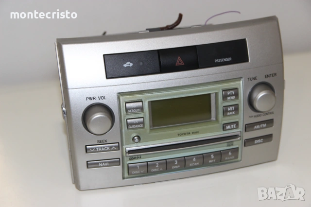 CD Radio Toyota Corolla Verso (2004-2009г.) 86120-0F010 / 861200F010 Радио касетофон, снимка 2 - Аксесоари и консумативи - 53995072