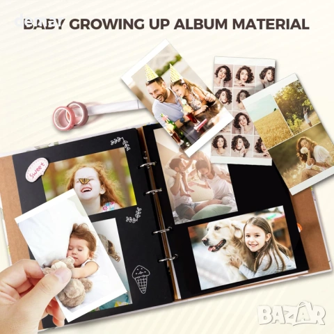 iDPRT фото принтер 4x6 с WiFi, 108 листа и 2 касети, термосублимация, снимка 9 - Принтери, копири, скенери - 54014444