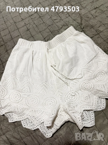 бял ажурен комплект , снимка 4 - Костюми - 55270161