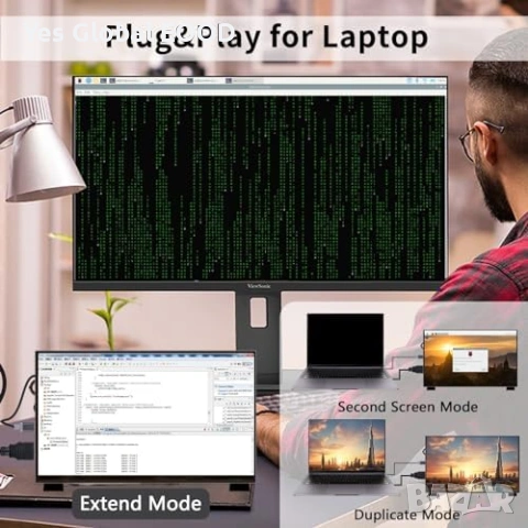 GeeekPi 10.1" IPS Touch монитор за Raspberry Pi, снимка 7 - Друга електроника - 54740428