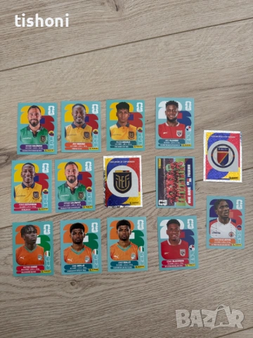 стикери panini fifa world cup 2026, снимка 6 - Колекции - 54726923