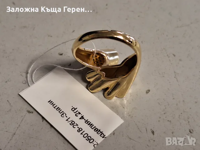 Златен Пръстен - 14к. - 4,20гр., снимка 5 - Пръстени - 55348366