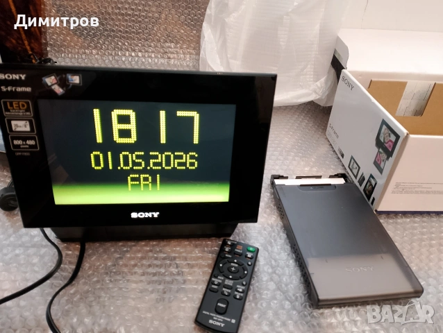 Sony дигитална фото рамка с принтер, снимка 3 - Принтери, копири, скенери - 54382136