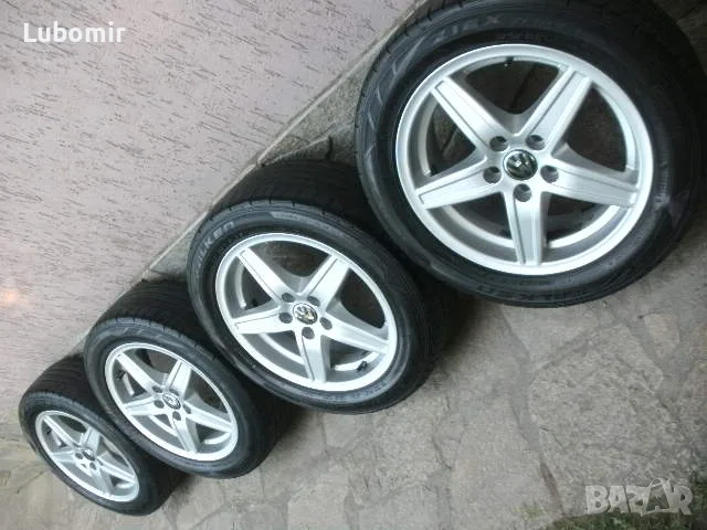15 цола 5 х 112 мм 4 бр лети джанти - Volkswagen,Audi,Seat,Skoda ! - R.O.D.  Germany !, снимка 8 - Гуми и джанти - 55425239