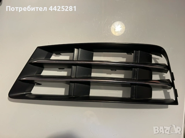решетка лява в предна броня Audi A4 m 2015-2019 г. #001S