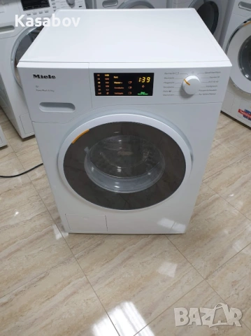 Miele W1 Пералня Series Black & White PowerWash Миеле 12м Гаранция, снимка 4 - Перални - 54745410