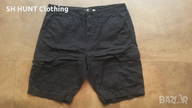 Calvin Klein Cargo Shorts Размер 36 / L - XL мъжки къси карго панталони 18-69, снимка 2 - Къси панталони - 55667723