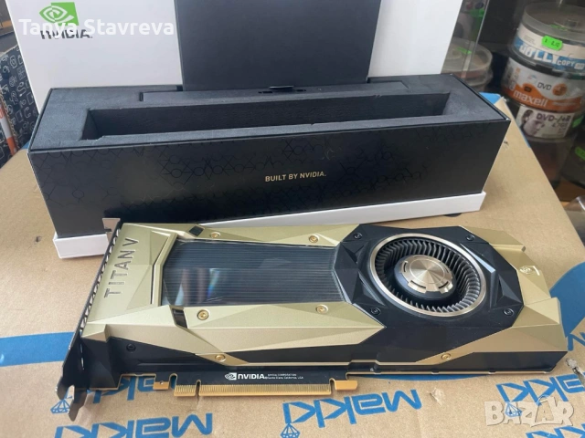 Видеокарта NVIDIA - TITAN V, снимка 3 - Видеокарти - 54346603