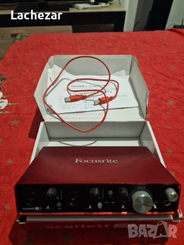 Focusrite Scarlett 2i4 (gen 2), снимка 2 - Аудиосистеми - 53982054