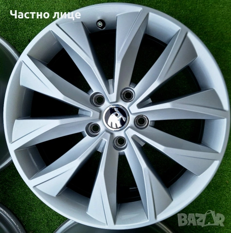 Продавам 4бр 17-ки джанти за Шкода Октавия, Йети, Карок, Кодиак, Супърб , снимка 3 - Гуми и джанти - 55013967
