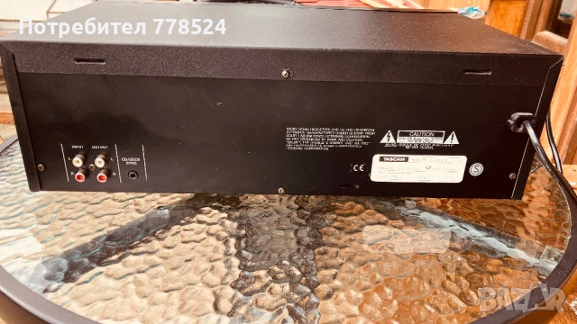 Двукасетачен  дек TASCAM 202 MK -3 . Запис в двете посоки , авто реверс . , снимка 3 - Декове - 54727454