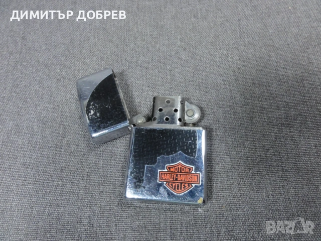 ОРИГИНАЛНА БЕНЗИНОВА ЗАПАЛКА ZIPPO HARLEY-DAVIDSON Е 06, снимка 3 - Колекции - 54913934