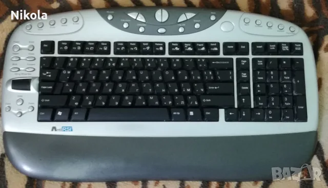 Продавам/Бартер Безжична Клавиатура Wireless Keyboard A4 Tech AntiRSI RFKBS-26A