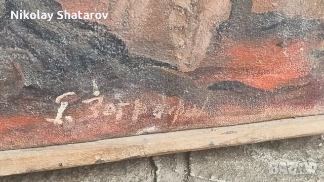 Авторска картина масло на платно , снимка 8 - Картини - 55382197