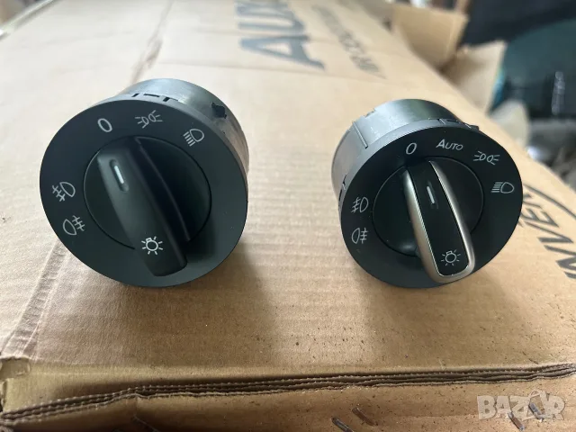 Ключ фарове за VW Golf Passat Touran Sharan caddy Tiguan Jetta EOS копче / бутон, снимка 2 - Части - 40070487