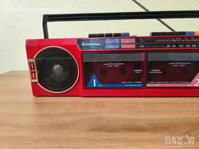 Продавам радиокасетофон International AK-21, снимка 3 - Радиокасетофони, транзистори - 54157049