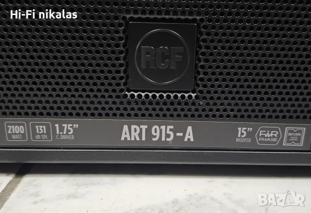 активни професионални стерео тонколони 12" инча RCF ART 312-A mk 3 Made in Italy, снимка 5 - Тонколони - 55485955