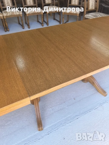 Разтегателна трапезна маса 2,80 м. , снимка 6 - Маси - 54115658