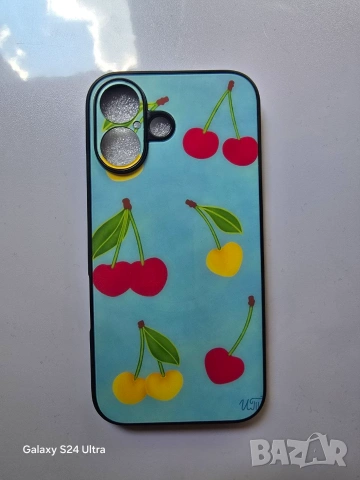 Калъфи за iPhone 16 със стъклен гръб и авторски дигитални рисунки, снимка 2 - Калъфи, кейсове - 54978911