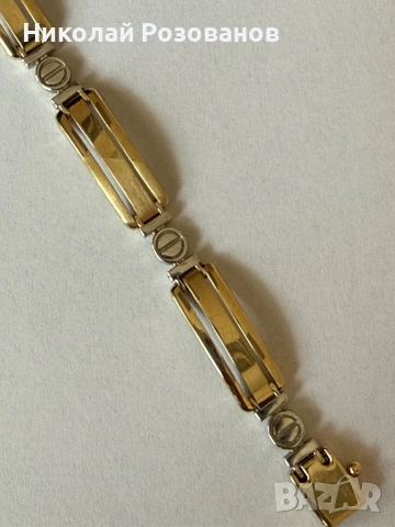 Златна гривна унисекс НОВА!, снимка 3 - Гривни - 54189198