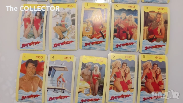 Ретро карти Baywatch - 23 бр., снимка 3 - Колекции - 54854099