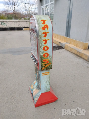 Вендинг тату машина за временни татуировки, снимка 10 - Вендинг машини - 46466779