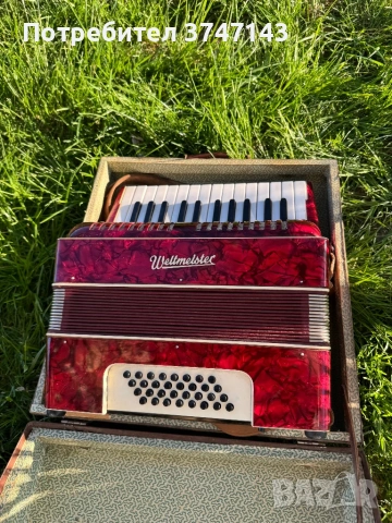 Акордеон Weltmeister, снимка 7 - Акордеони - 54313574