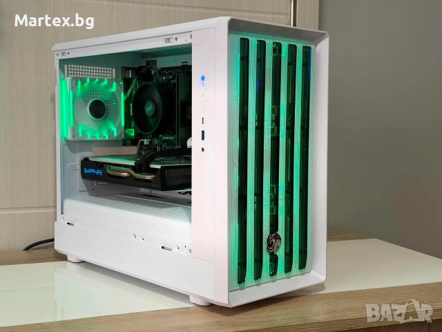Геймърски компютър Ryzen 5 2400G,RX570,8GB RAM, снимка 7 - Геймърски - 55191727