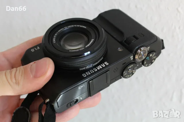 Samsung EX1 / TL500 f/1.8 /10MP / CCD сензор Digital Camera 1,8-2,4/24-72 mm Schneider Kreuznach , снимка 5 - Фотоапарати - 55658050