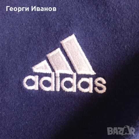 КАТО НОВА ADIDAS LEVSKI L OFFICIAL CLUB PRODUCT Navy Blue T-Shirt оригинална тениска Адидас Левски, снимка 3 - Тениски - 54549503