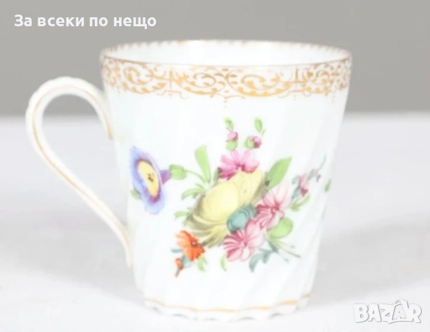 Dresden Germany  Circa 1894 “ Прекрасният “ - великолепен двоен сет Код P2164, снимка 5 - Сервизи - 54162384