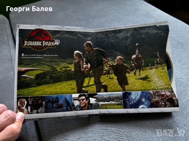 Jurassic Park Limited edition booklet+ Jurassic World Blu-ray без бг субтитри, снимка 5 - Blu-Ray филми - 54788663
