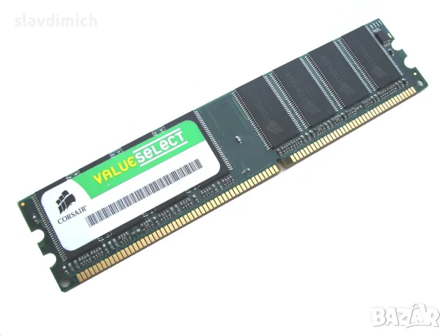 Рам Ram памет за компютър  1GB DDR 400 Mhz  PC3200, снимка 3 - RAM памет - 51794241