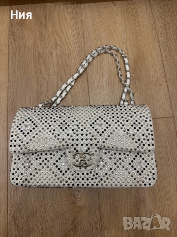 Дамска чанта Chanel камъни, снимка 2 - Чанти - 55033915