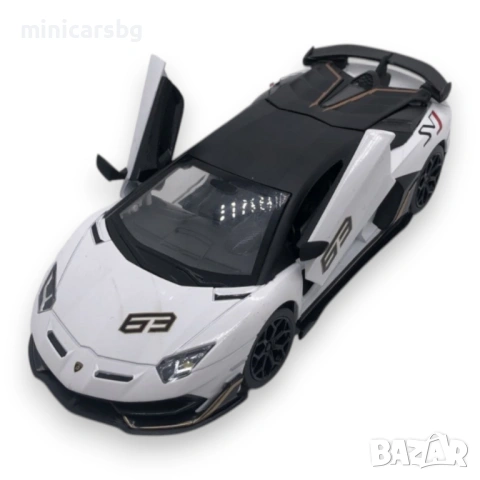 Метални колички: Lamborghini Aventador SVJ