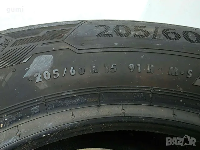 2бр зимни гуми 205/60/15 BARUM L06295 , снимка 4 - Гуми и джанти - 55403412