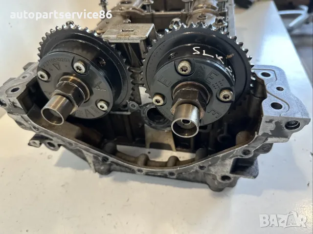 Цилиндрова глава с разпределителни валове за Mercedes SLK R171 2.0K (2005) R2710161201, снимка 2 - Части - 55301133
